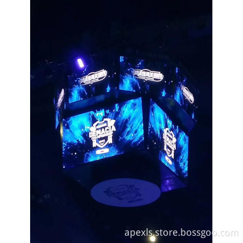 Center hung LED video screen for Stadium